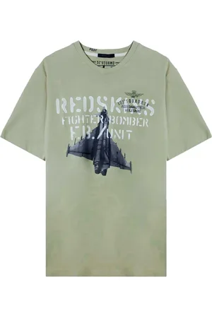 Aeronautica Militare Uomo, Top, Verde, M, new