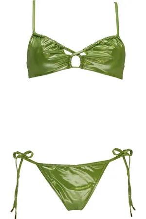 MISS BIKINI Donna, Costumi da bagno, Verde, M, new