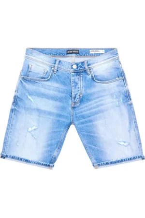 Antony Morato Uomo, Pantaloncini, Blu, W34, new