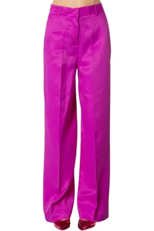 ACTUALEE Donna, Pantaloni, Viola, L, new