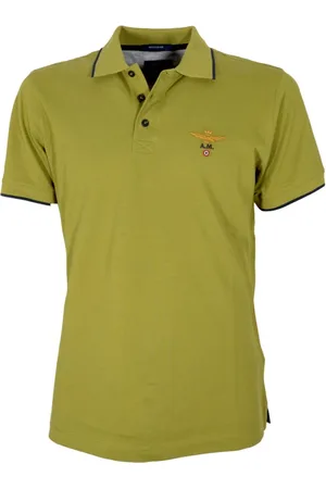 Aeronautica Militare Uomo, Top, Verde, S, new