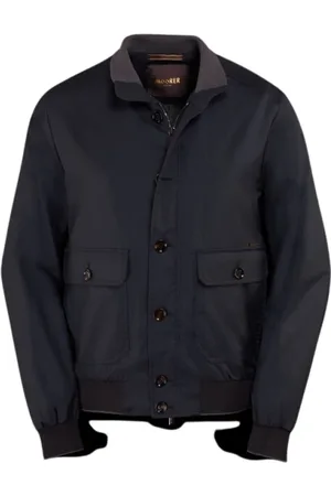 MOORER Uomo, Giacche, Blu, XL, new