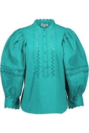 Antik Batik Donna, Camicette , Verde, M, new