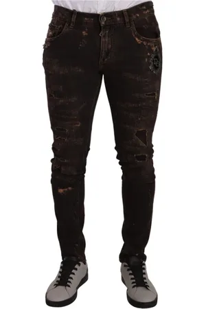 Dolce & Gabbana Uomo, Jeans, Marrone, M, new