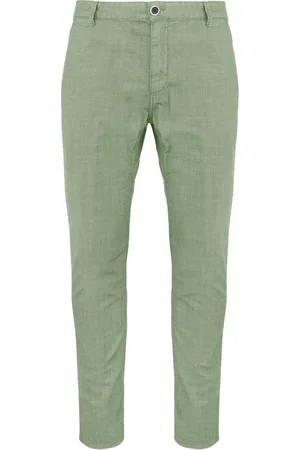 Bomboogie Uomo, Pantaloni, Verde, W34, new