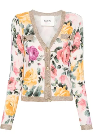 Blugirl Donna, Maglie, Multicolore, S, new
