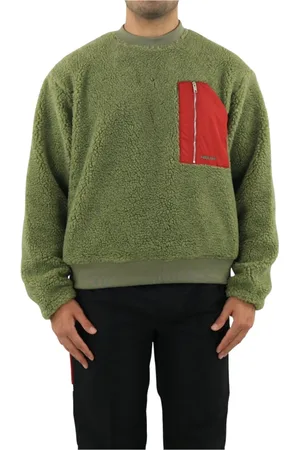 AMBUSH Uomo, Felpe, Verde, M, new