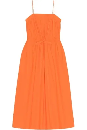 Ganni Donna, Abiti, Arancione, S, new