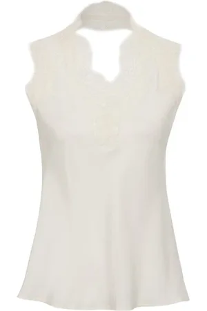 Gold Hawk Donna, Top, Bianco, S, new