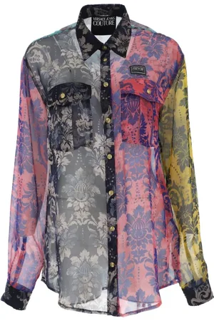VERSACE Donna, Camicette , Multicolore, 2Xs, new
