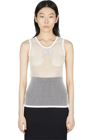 RAF SIMONS Donna, Top, Bianco, L, new