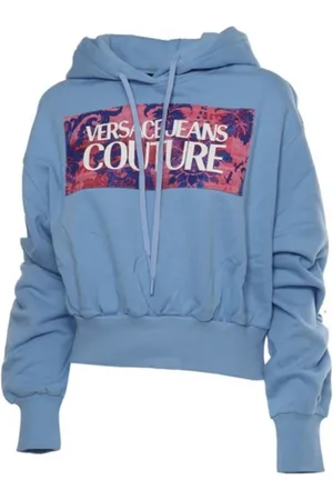 VERSACE Donna, Felpe, Blu, S, new
