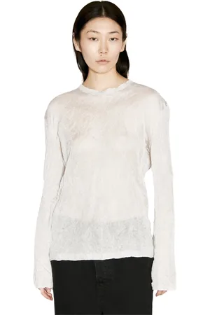 032c Donna, Top, Grigio, L, new