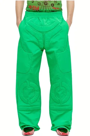 WALTER VAN BEIRENDONCK Uomo, Pantaloni, Verde, L, new