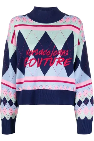 VERSACE Donna, Maglie, Multicolore, L, new