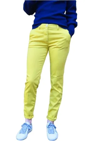 Masons Donna, Pantaloni, Giallo, XS, new