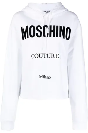 Moschino Donna, Felpe, Bianco, S, new