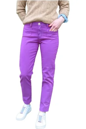 ISLOW Donna, Pantaloni, Viola, W28, new