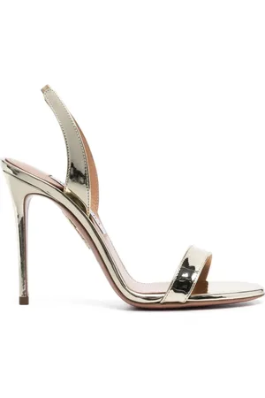 Aquazzura Donna, Scarpe, Giallo, 40 1/2 EU, new