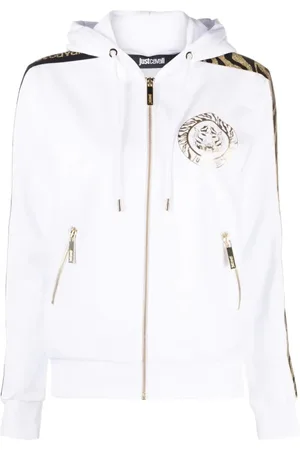 Roberto Cavalli Donna, Felpe, Bianco, L, new