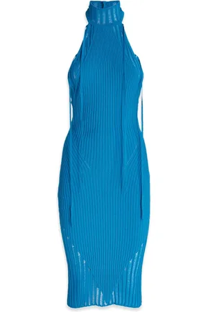 ANDREA ADAMO Donna, Abiti, Blu, L, new