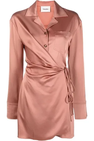 Nanushka Donna, Abiti, Marrone, M, new