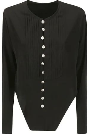 YOHJI YAMAMOTO Donna, Top, Nero, L, new