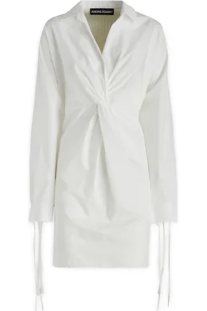 ANDREA ADAMO Donna, Abiti, Bianco, L, new