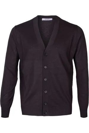 KANGRA CASHMERE Uomo, Maglie, Marrone, S, new