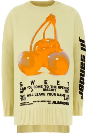 Jil Sander Donna, Maglie, Giallo, S, new