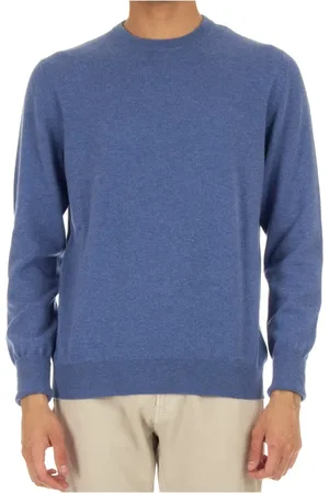 BALLANTYNE Uomo, Maglie, Blu, M, new
