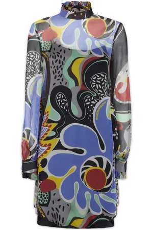 Moschino Donna, Abiti, Multicolore, S, new