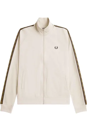 Fred Perry Uomo, Felpe, Bianco, L, new