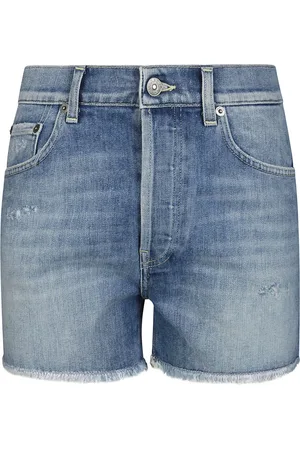Dondup Donna, Pantaloncini, Blu, W29, new
