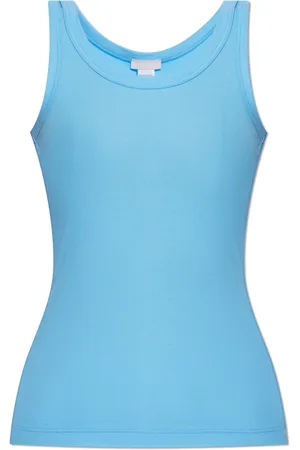 Hanro Donna, Top, Blu, S, new