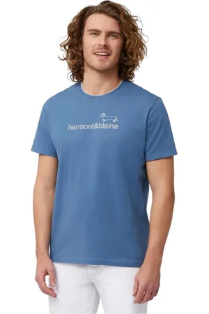 HARMONT&BLAINE Uomo, Top, Blu, XL, new