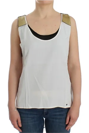 Costume National Donna, Top, Bianco, M, new