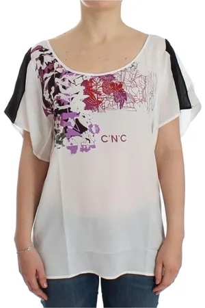 Costume National Donna, Top, Bianco, S, new