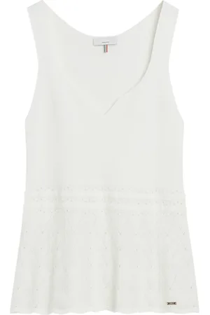 Cinque Donna, Top, Bianco, S, new