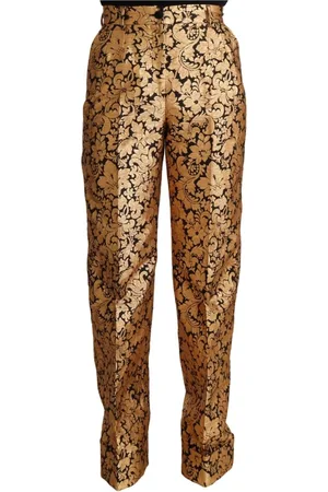 Dolce & Gabbana Donna, Pantaloni, Giallo, S, new