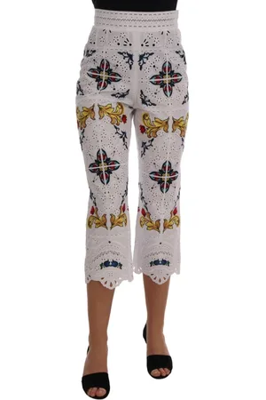 Dolce & Gabbana Donna, Pantaloni, Multicolore, XS, new
