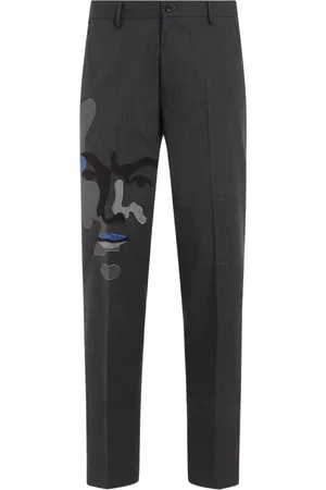 KIDSUPER STUDIOS Uomo, Pantaloni, Grigio, S, new