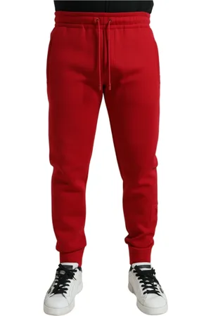 Dolce & Gabbana Uomo, Pantaloni, Rosso, M, new