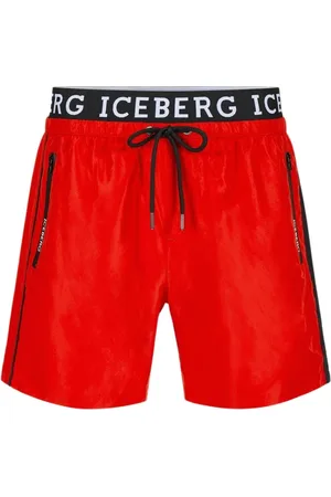 Iceberg Uomo, Costumi da bagno, Rosso, L, new