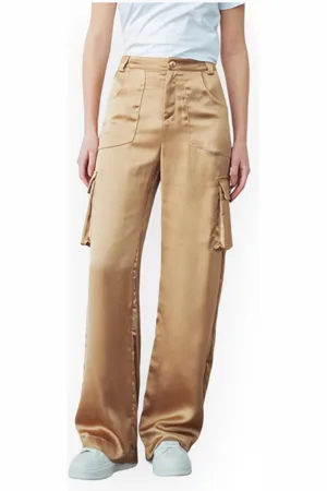 GAËLLE Donna, Pantaloni, Marrone, S, new