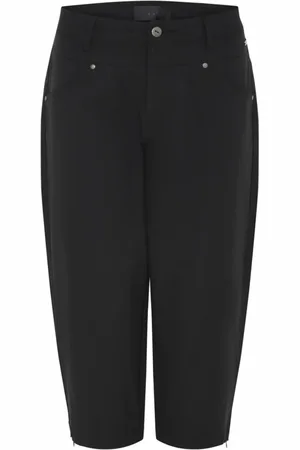 C.ro Donna, Pantaloni, Nero, XL, new