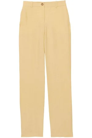 Inès de la Fressange Donna, Pantaloni, Giallo, S, new