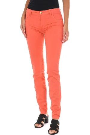Met Donna, Pantaloni, Rosso, W25, new
