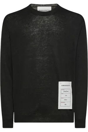 AMARANTO Amaránto, Uomo, Maglie, Nero, L, new