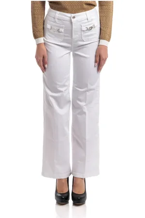 Liu Jo Donna, Pantaloni, Bianco, W29, new